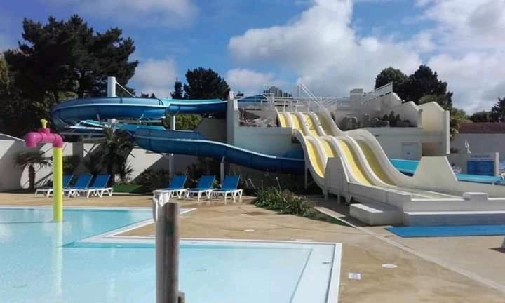 Mobilhome Camping Proche Des Plages Saint-Jean-de-Monts Luaran gambar