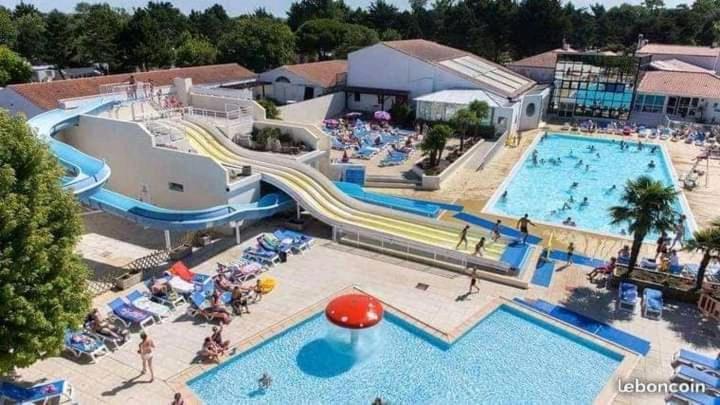 Mobilhome Camping Proche Des Plages Saint-Jean-de-Monts Luaran gambar