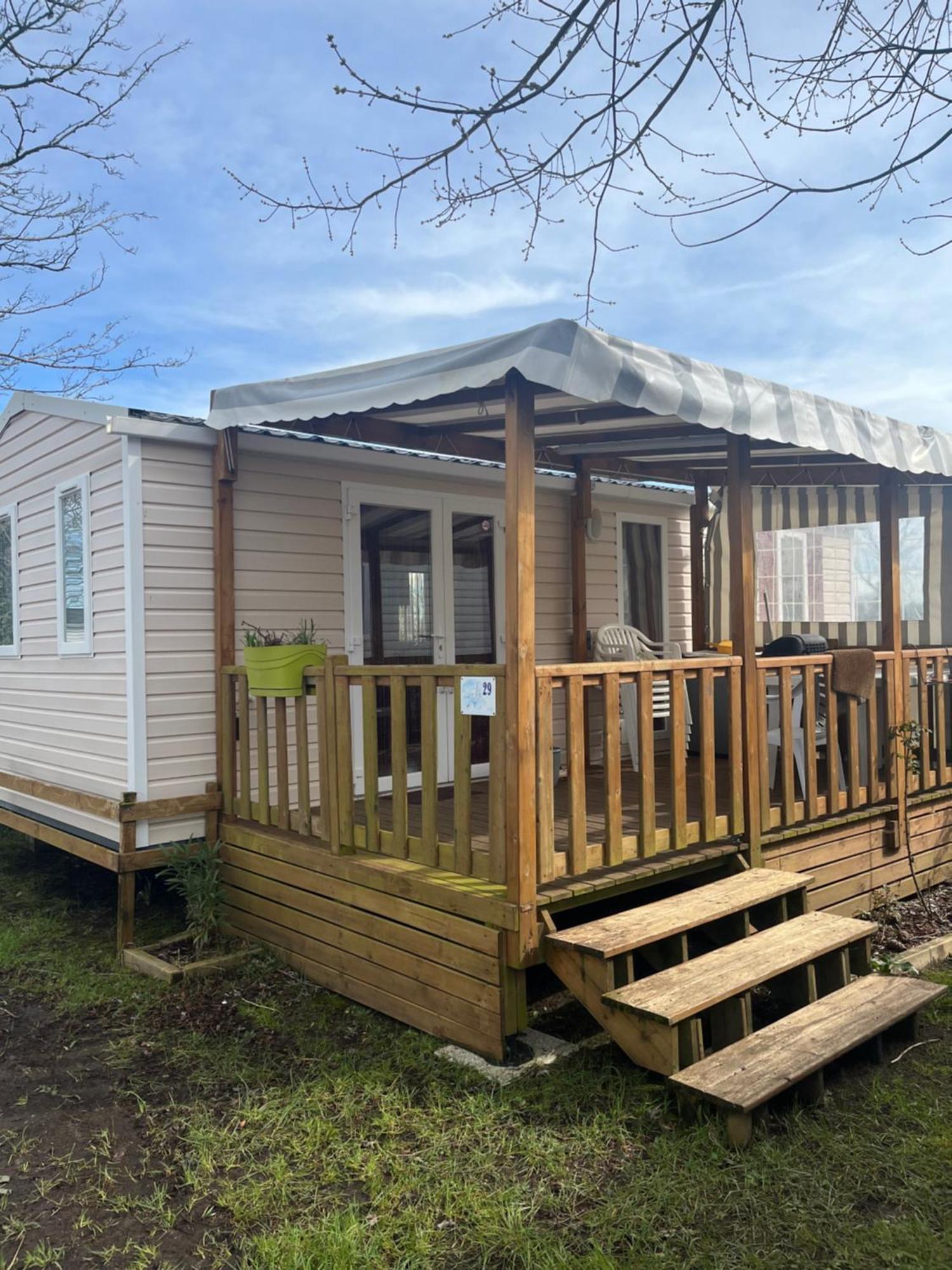 Mobilhome Camping Proche Des Plages Saint-Jean-de-Monts Luaran gambar